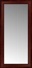 16" x 32" Ansley Mahogany Custom Framed Mirror