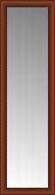 16" x 52" Ansley Cherry Custom Framed Mirror