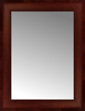 15" x 19" Ansley Mahogany Custom Framed Mirror