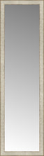 16" x 54" Libretto Antique Silver Custom Framed Mirror