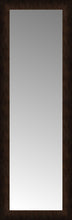 16" x 45" Dark Copper Custom Framed Mirror