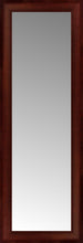 14" x 38" Ansley Mahogany Custom Framed Mirror