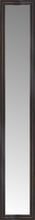 15" x 79" Aged Bronze Slope Custom Framed Mirror