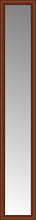 14" x 77" Ansley Cherry Custom Framed Mirror