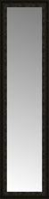 16" x 57" Mantilla Expresso Custom Framed Mirror