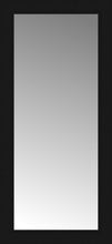 16" x 33" Soho Black Custom Framed Mirror
