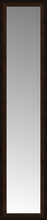 15" x 63" Dark Copper Custom Framed Mirror