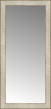 15" x 31" Libretto Antique Silver Custom Framed Mirror