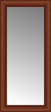 15" x 31" Ansley Cherry Custom Framed Mirror