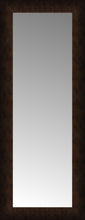 14" x 33" Dark Copper Custom Framed Mirror