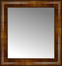 15" x 16" Belmont Light Brown Custom Framed Mirror