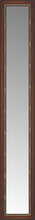 14" x 68" Malabar Walnut Custom Framed Mirror