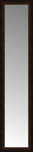 15" x 62" Dark Copper Custom Framed Mirror