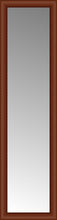 16" x 58" Ansley Cherry Custom Framed Mirror