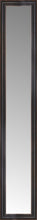 14" x 68" Aged Bronze Slope Custom Framed Mirror