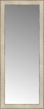 15" x 36" Libretto Antique Silver Custom Framed Mirror