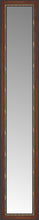 15" x 69" Malabar Walnut Custom Framed Mirror
