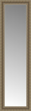 14" x 44" Ambrosia Silver Custom Framed Mirror