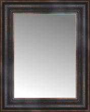 15" x 18" Aged Bronze Slope Custom Framed Mirror