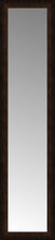 14" x 53" Dark Copper Custom Framed Mirror