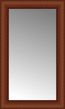 15" x 24" Ansley Cherry Custom Framed Mirror