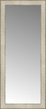 14" x 32" Libretto Antique Silver Custom Framed Mirror
