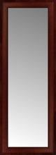14" x 36" Ansley Mahogany Custom Framed Mirror