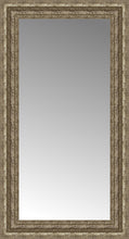 15" x 26" Sevilla Silver Custom Framed Mirror