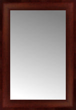 15" x 21" Ansley Mahogany Custom Framed Mirror