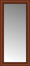 16" x 34" Ansley Cherry Custom Framed Mirror