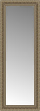 15" x 38" Ambrosia Silver Custom Framed Mirror