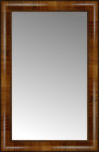 16" x 24" Belmont Light Brown Custom Framed Mirror