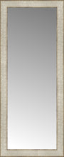 14" x 33" Libretto Antique Silver Custom Framed Mirror