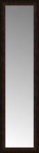 16" x 57" Dark Copper Custom Framed Mirror