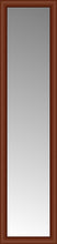 16" x 63" Ansley Cherry Custom Framed Mirror