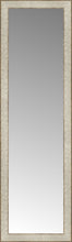 14" x 45" Libretto Antique Silver Custom Framed Mirror