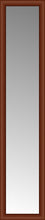 15" x 67" Ansley Cherry Custom Framed Mirror