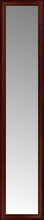 15" x 69" Ansley Mahogany Custom Framed Mirror