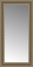 16" x 30" Ambrosia Silver Custom Framed Mirror