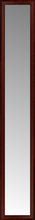 14" x 79" Ansley Mahogany Custom Framed Mirror
