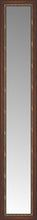 15" x 72" Malabar Walnut Custom Framed Mirror