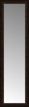 16" x 54" Dark Copper Custom Framed Mirror