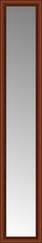 15" x 80" Ansley Cherry Custom Framed Mirror