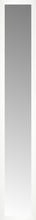 14" x 82" White Wide Cube Custom Framed Mirror