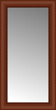 15" x 28" Ansley Cherry Custom Framed Mirror