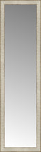 15" x 53" Libretto Antique Silver Custom Framed Mirror