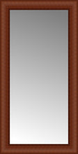 16" x 30" Ansley Cherry Custom Framed Mirror
