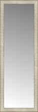 16" x 45" Libretto Antique Silver Custom Framed Mirror