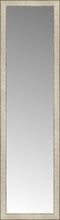 16" x 57" Libretto Antique Silver Custom Framed Mirror