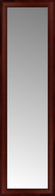 15" x 49" Ansley Mahogany Custom Framed Mirror